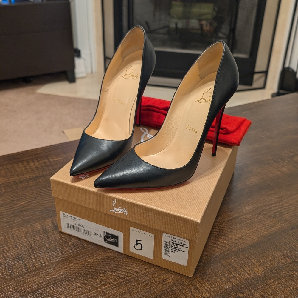 SOLD - Christian Louboutin SO KATE 120mm KID (nappa) EU 38.5 US 8.5 Pumps Heels